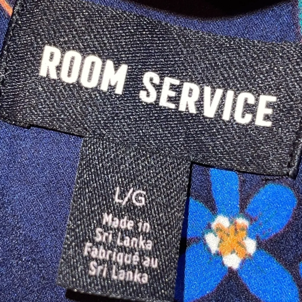 🍸🥂Room Service Drink Champagne Floral Kimono Robe